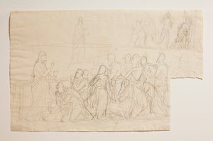 De instelling van de eucharistie door Bertel Thorvaldsen